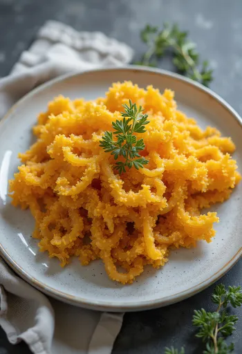 الطحلب الأيرلندي المجفف بألوانه الذهبية والحمراء