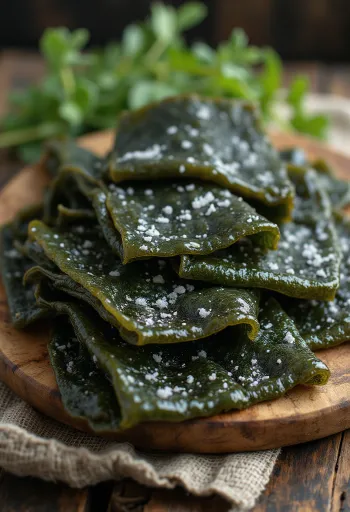 شريحة سميكة من طحالب الكومبو المجففة، أساس المرق الياباني