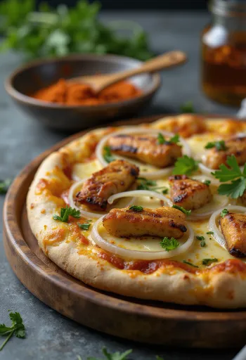 بيتزا على الطريقة الغانية مقدمة