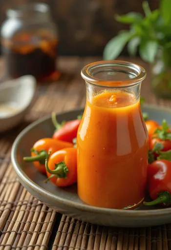 صلصة الهابانيرو تقدم بجانب التاكو