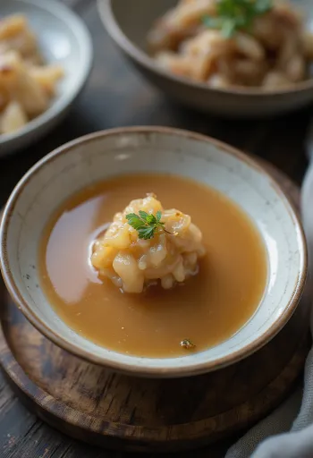 صلصة الميسو تقدم مع الخضروات المشوية