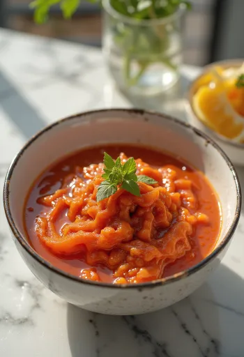 صلصة جوتشوجانج مقدمة في طبق