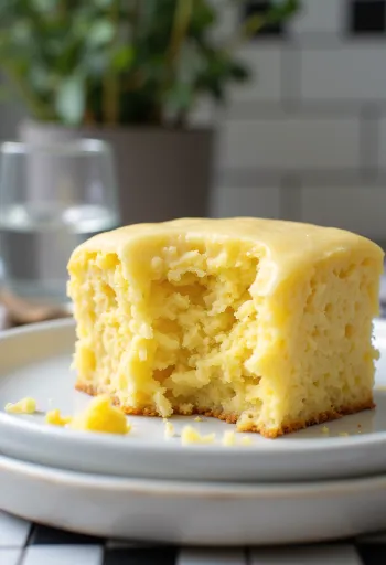 شرائح خبز الذرة بالزبادي، تقديم ريفي