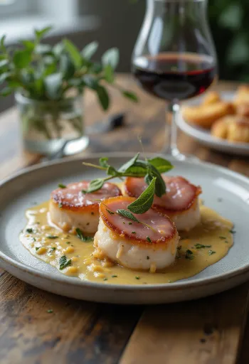 سالتيمبوكا بلحم بقري مدخن مقدمة