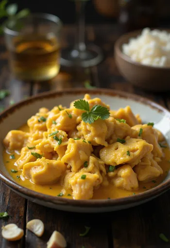 أخي دي جالينا مع الثوم، دجاج بصلصة غنية ولذيذة