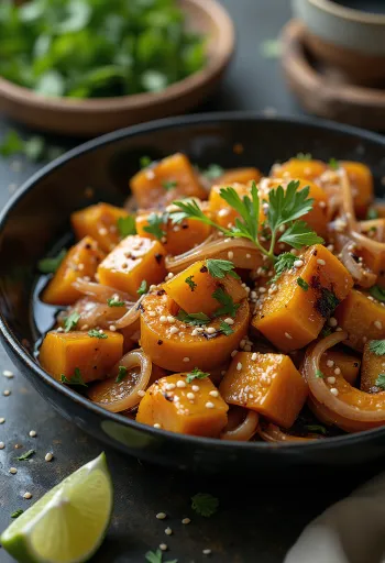 وك التوفو بالقرع والليمون