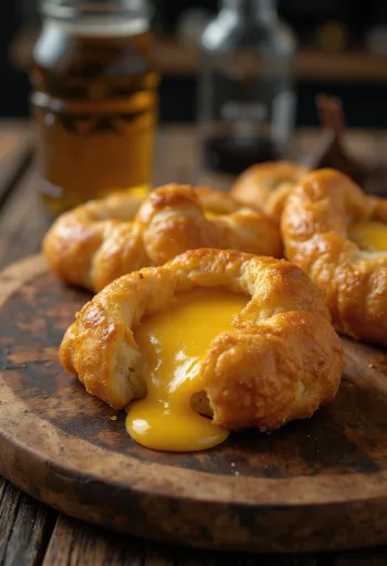 كاكوي بالجبن، عجين مقرمش بالجبن والبقدونس الطازج