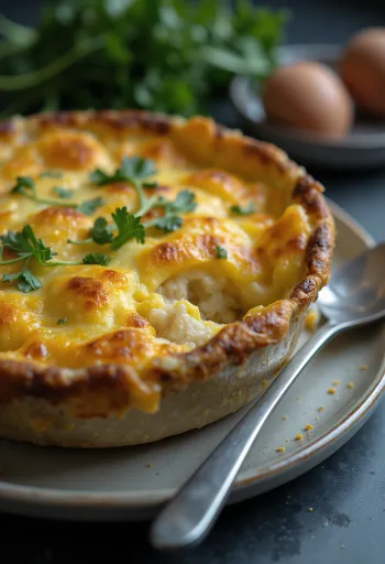 تورتة كابيكسابا بسمك البكالاهو، تورتة غنية وشهية بالجبن ودقيق الذرة