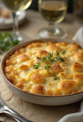 باكالهاو كوم ناتاس صينية سمك القد البرتغالية