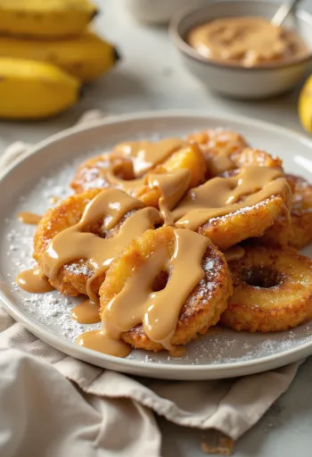 بيسانج جورينج يقدم مع زبدة الفول السوداني