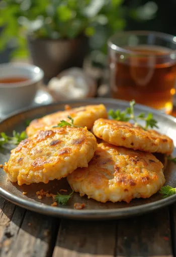 مادور فادا طازجة، بكرات عدس مقرمشة وحارة