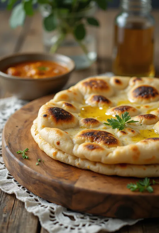 نان نباتي، خبز هندي طري وشهي