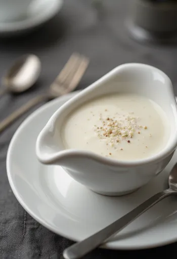 صلصة كريمية بالروزماري والبارميزان