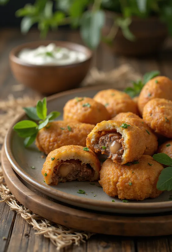كبة مقلية مقدمة