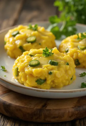 فنجي بالبامية، يقدم طازجاً