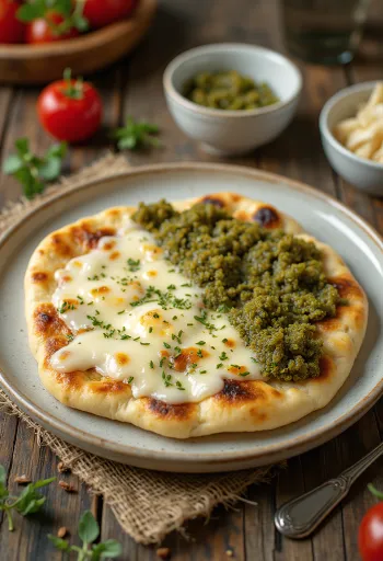 ممناقيش لبنانية بالزعتر والجبن