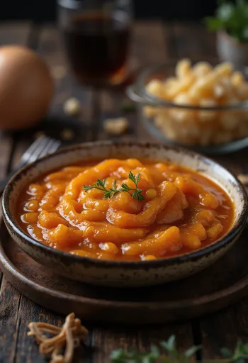 صلصة ميت ميتا الحارة مقدمة مع خبز الإينجيرا