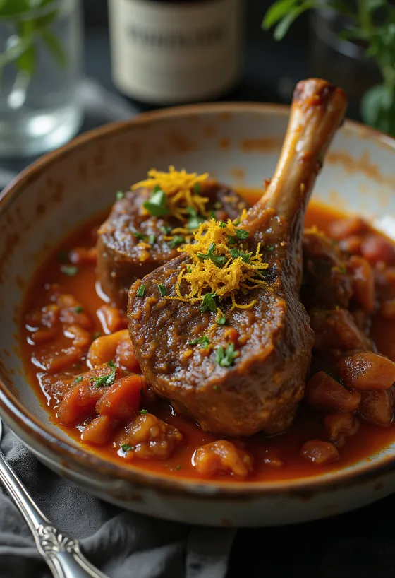 أوسو بوكو بالفلفل الحار مقدماً