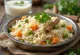 طبق بولاو كلاسيكي بالأرز والخضروات