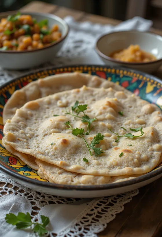 خبز إينجيرا مسطح